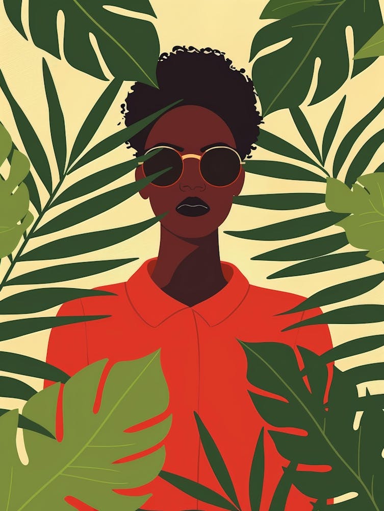 Portrait Of African American Woman 9
