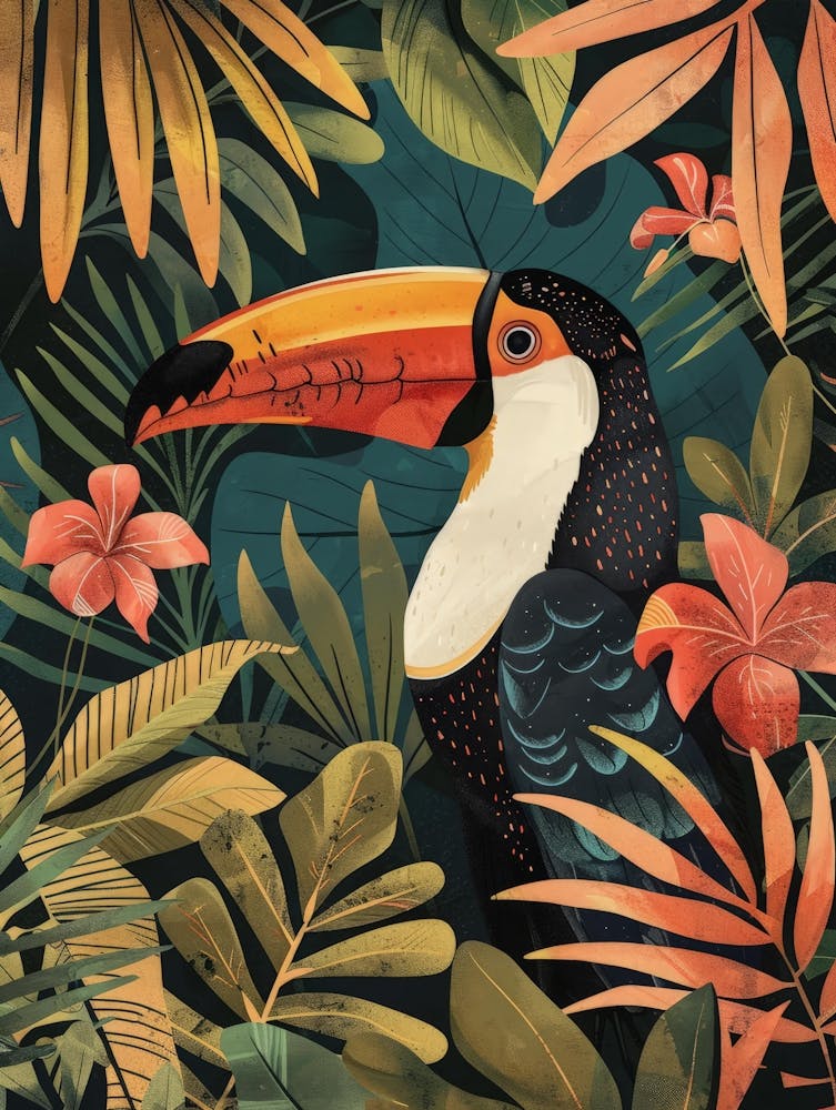 Toucan In The Jungle