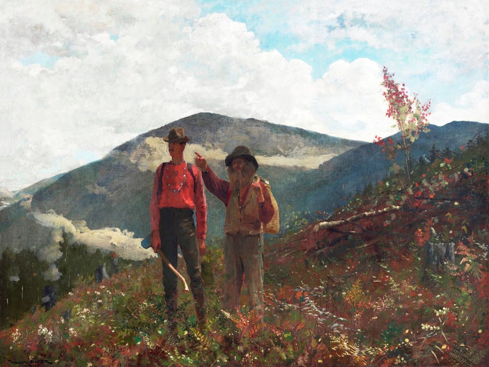 Two Guides (1877), Winslow Homer