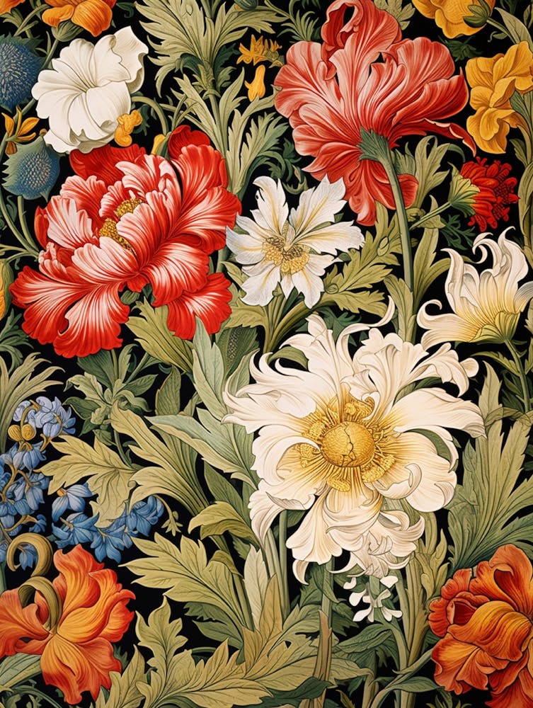 Tapestry Of Flowers