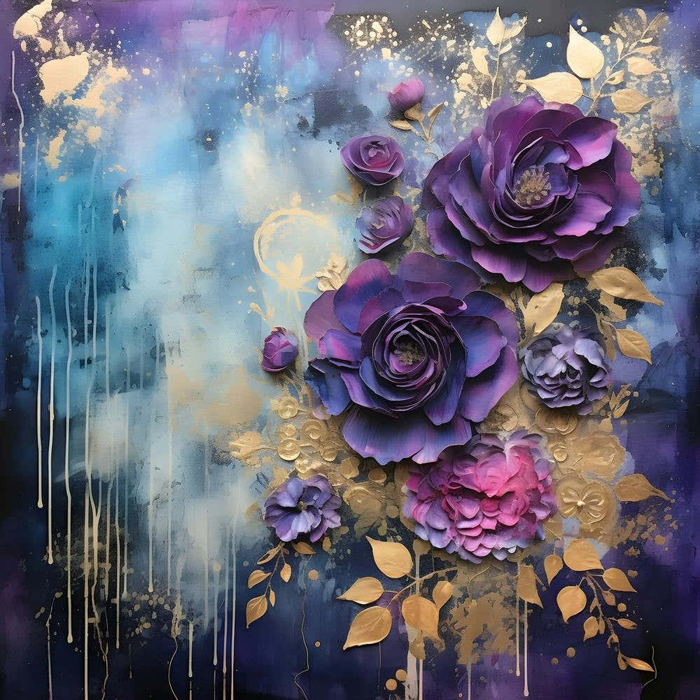 Vintage Moody Flowers 2