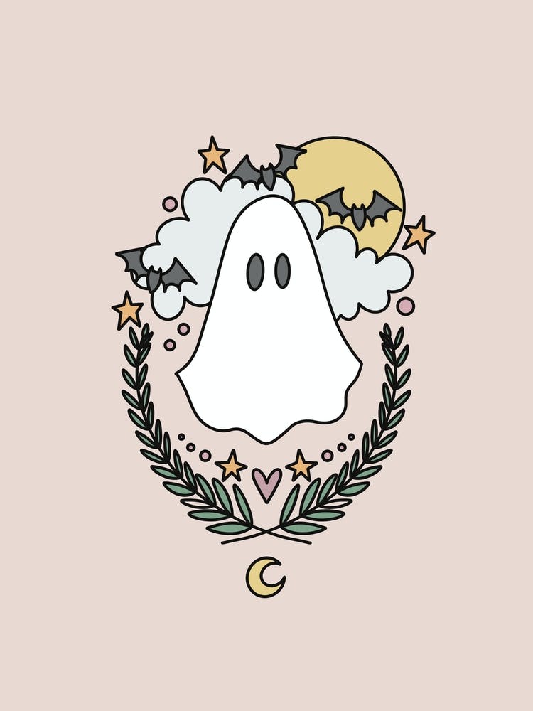 Cute Ghost | Blush Pink
