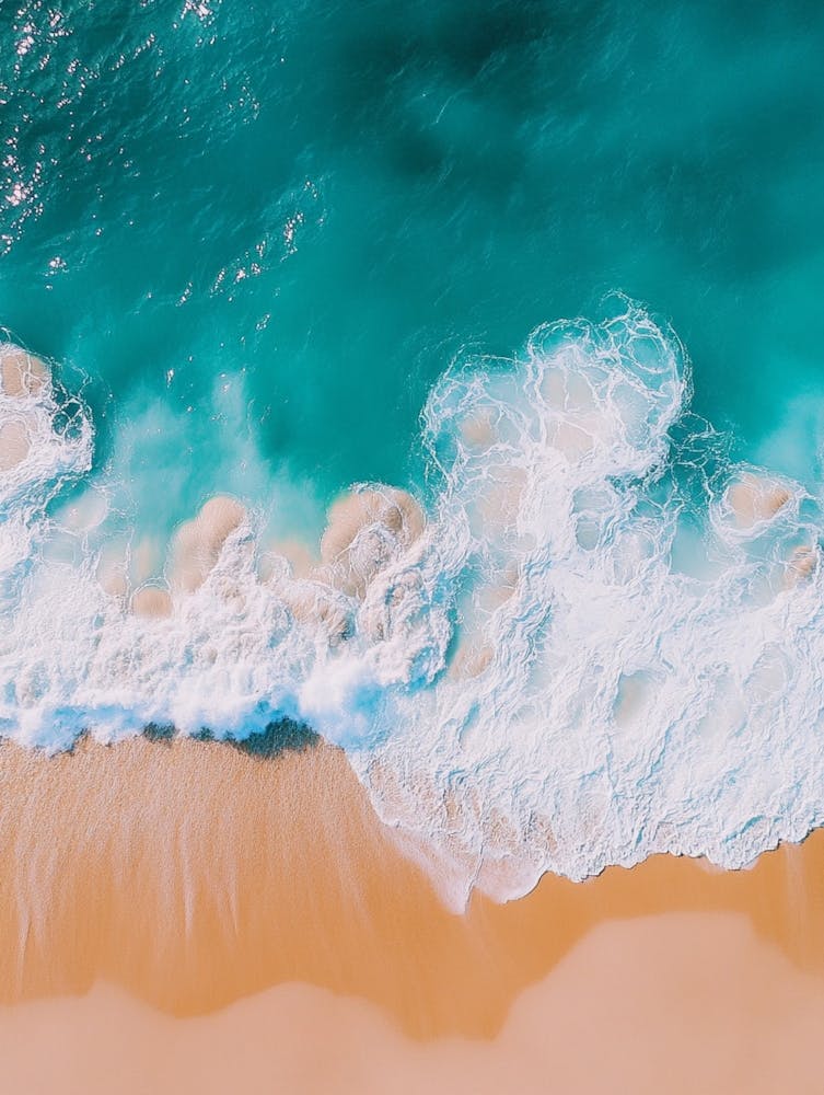 Aerial View Of A Beach 70