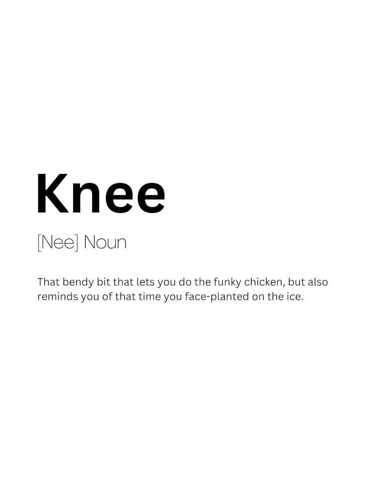 Knee Definition Meaning