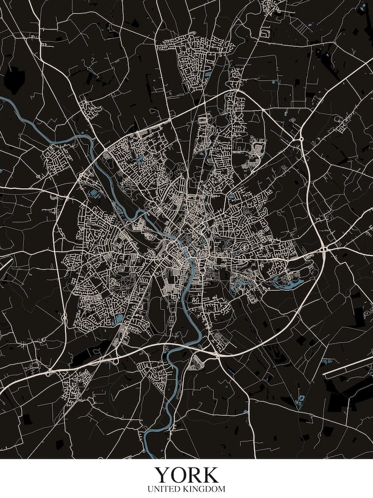 York Black Blue