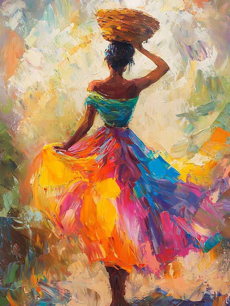 Woman With A Basket 1