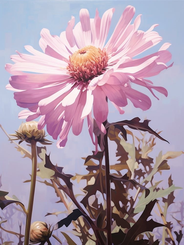 Floral Illustration Asters 3
