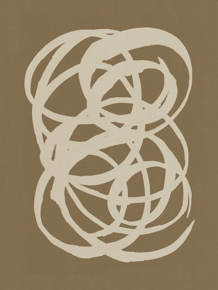 Ink Scribble 2 Ochre Tones