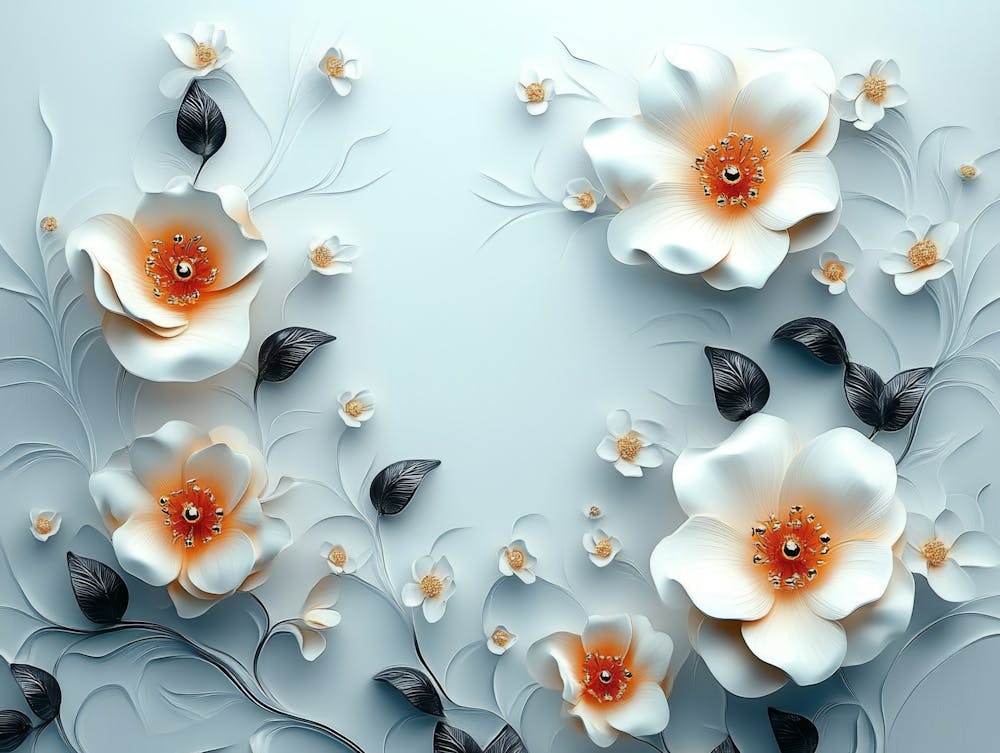 Blumen Tapete 7