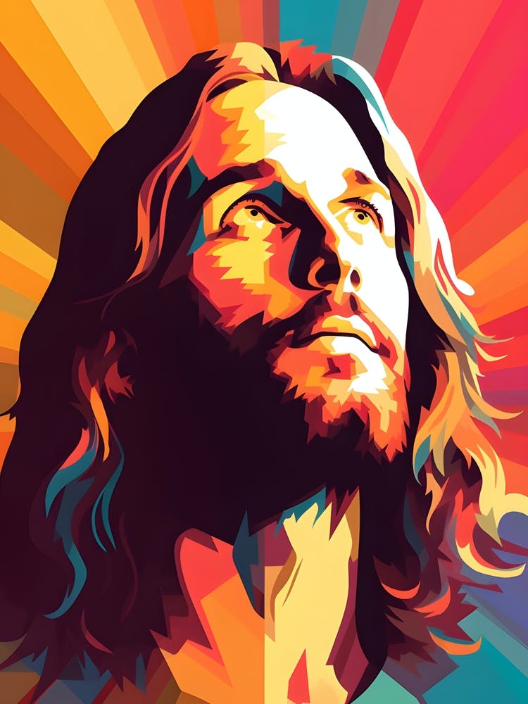 Jesus Christ Pop Art 1