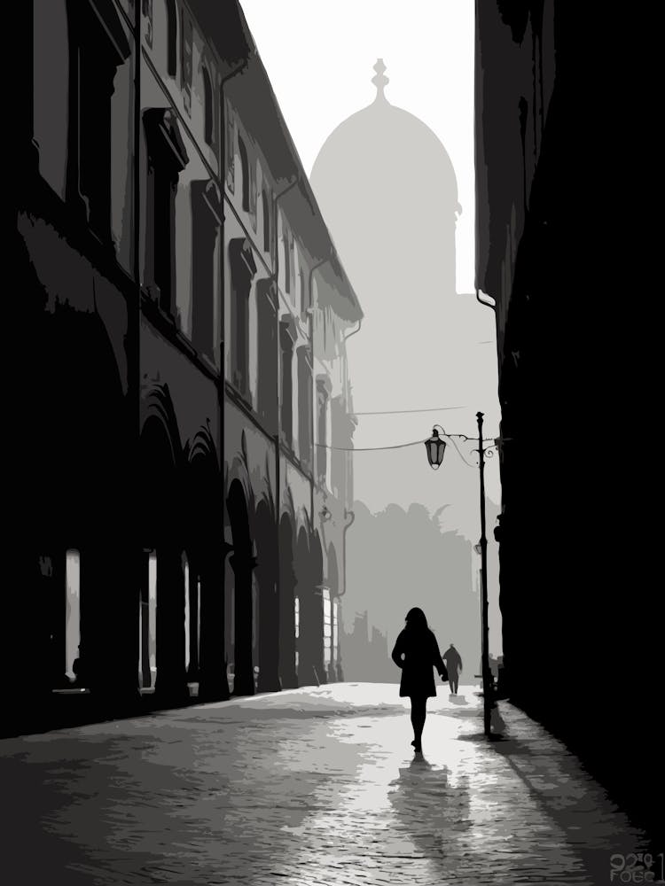 Bologna Italy Black And White Analogue Photography 3