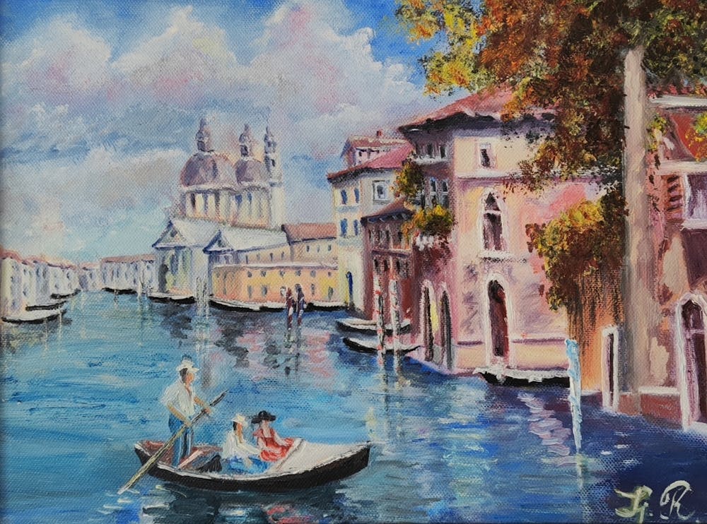 Grand Canal In Venice