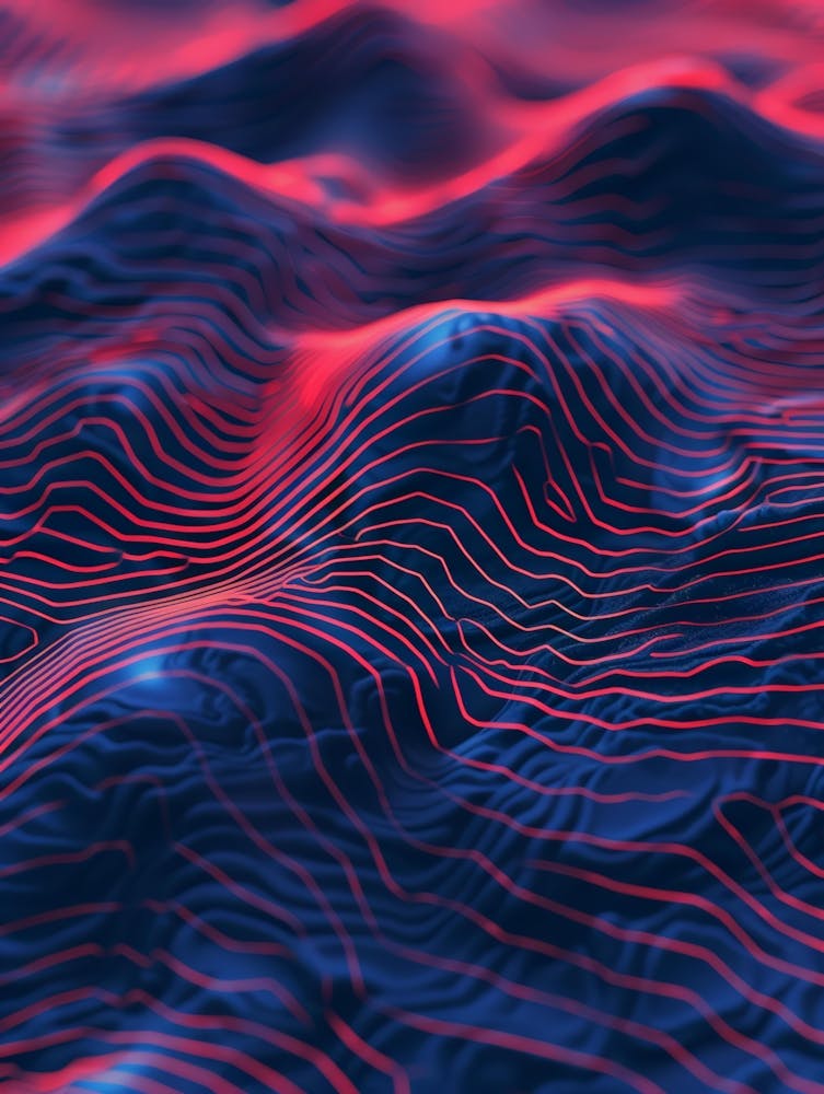 Abstract Wave Pattern 17
