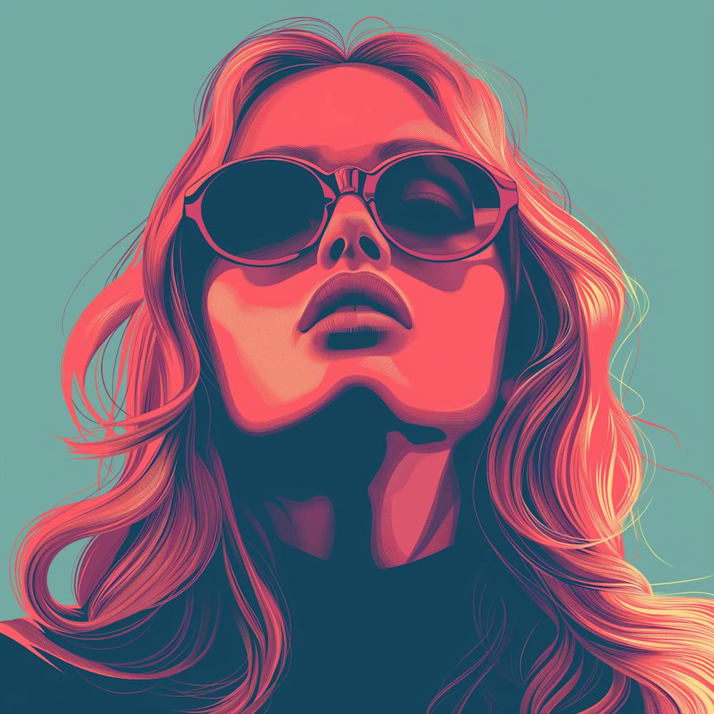 Illustration d'une jeune femme