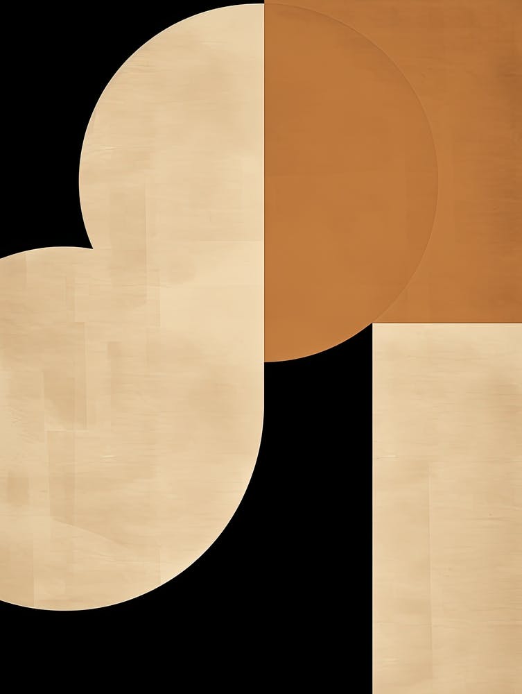 Mid-Century Sands: Beige Ethereal Echo