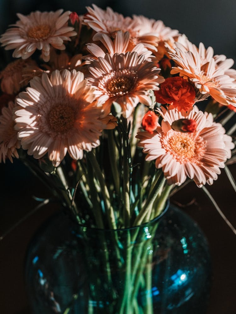 Decorative Dark Flowers