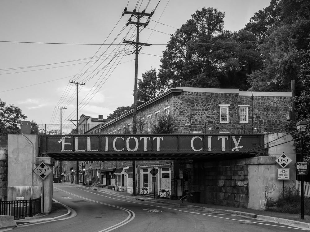 Around The Corner B&W