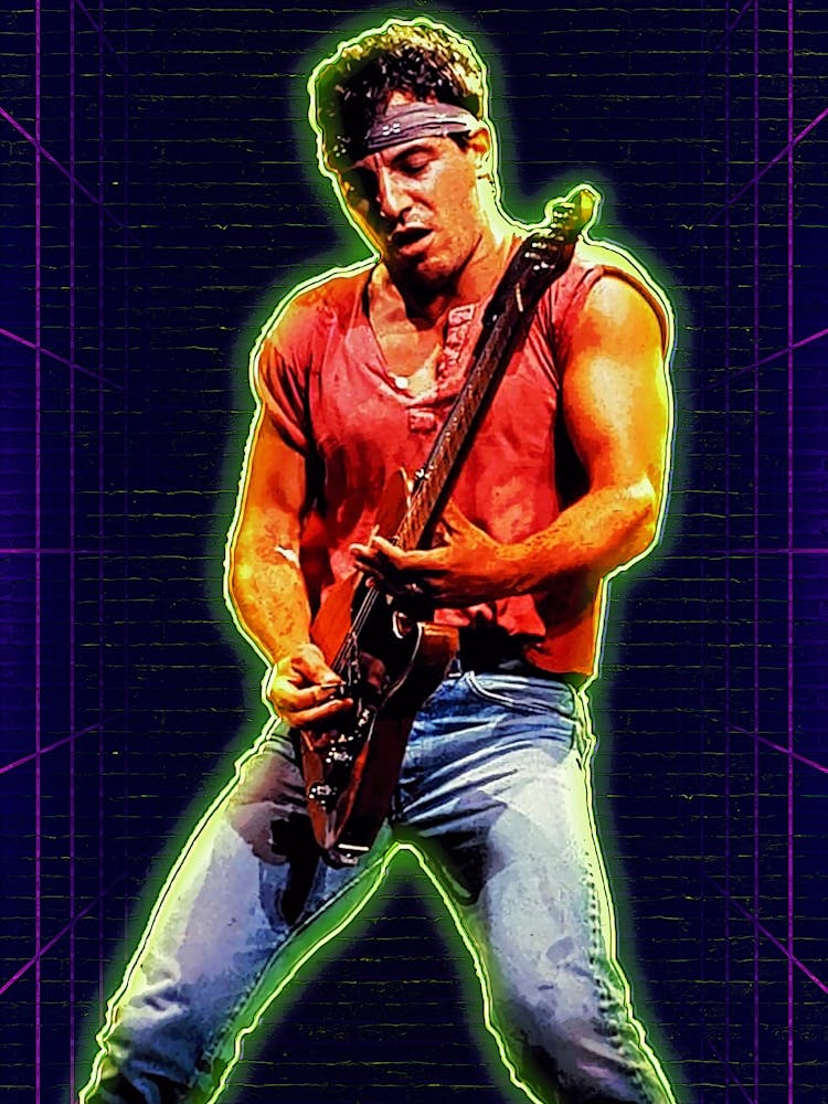 Bruce Springsteen Neon