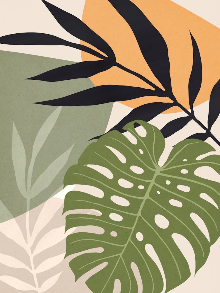 Botanical and tropical floral 8