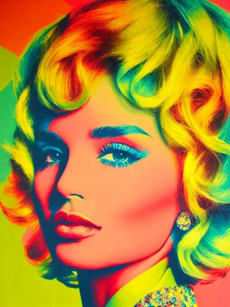 Aitana 2 Colourful Pop Art