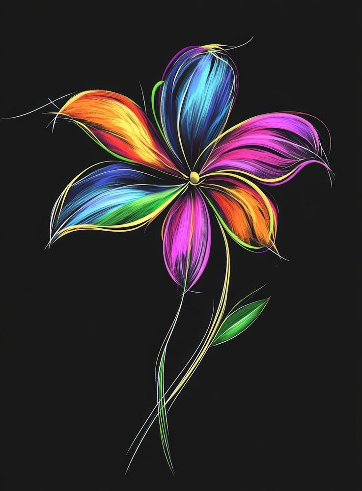 Bunte Blume 3