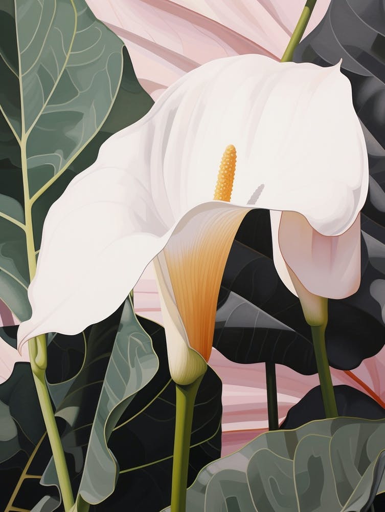 Flower Illustration Calla Lily 3