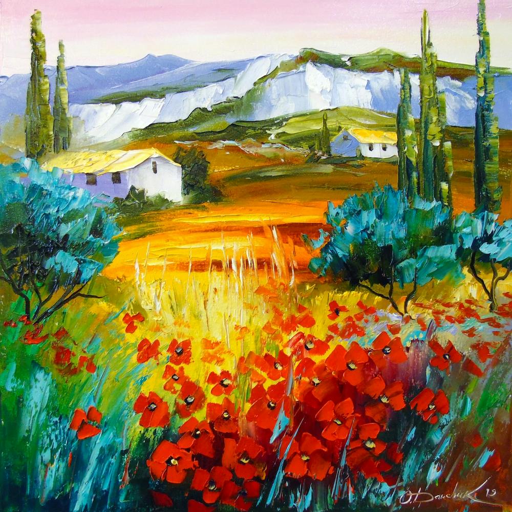 Poppies in the mountains
