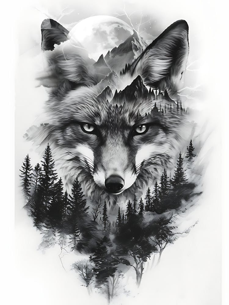 Wolf In The Forest 8