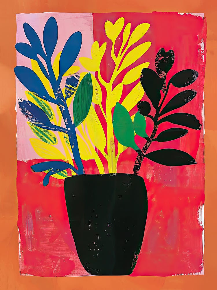 Moonlit Oasis Matisse Style