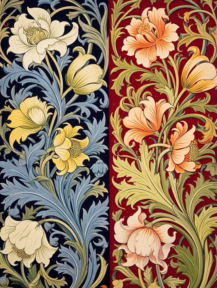 Floral Pattern By William Morris