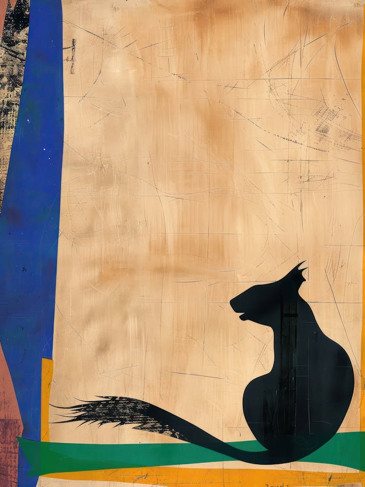 Squirrel 1 Cut Out Collage