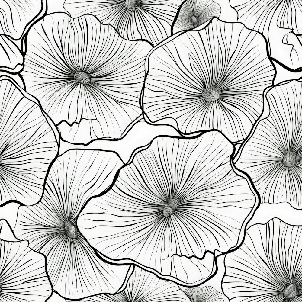 Black And White Seamless Pattern 1