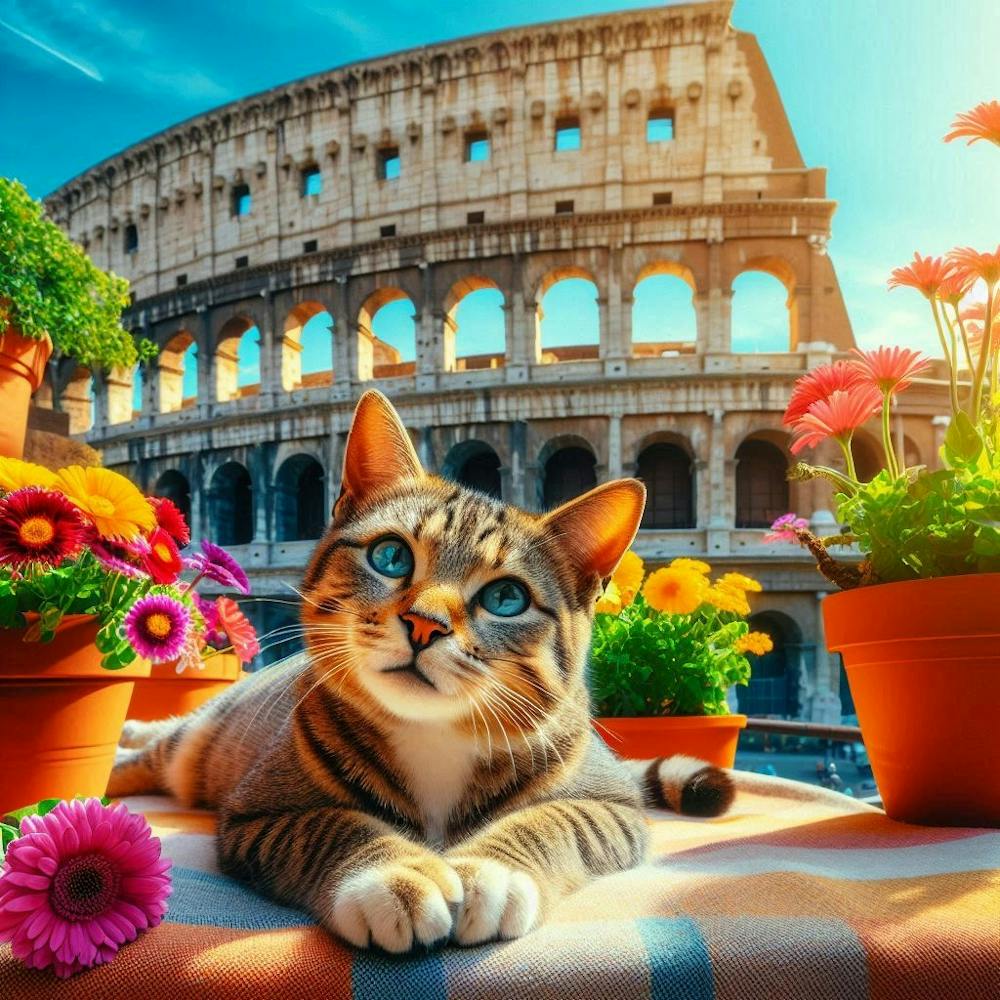 Cat In Rome