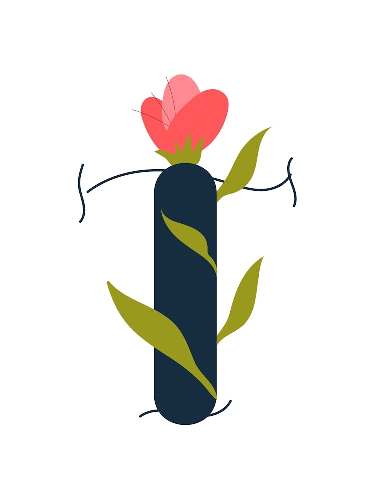 Living Room Floral Letters 20