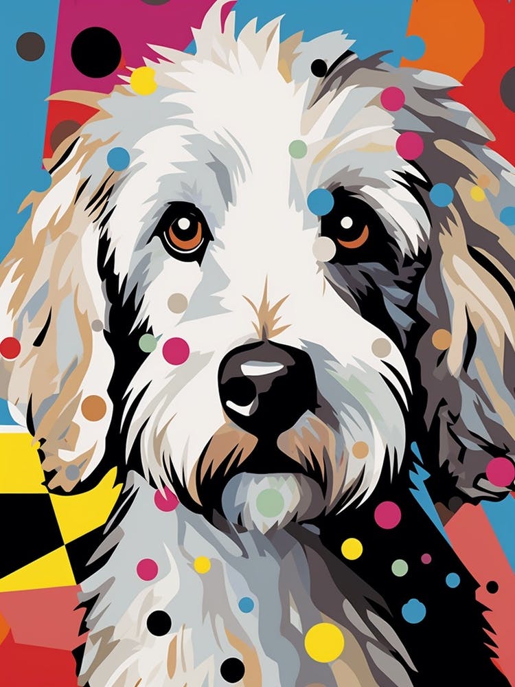 Pop Art Goldendoodle