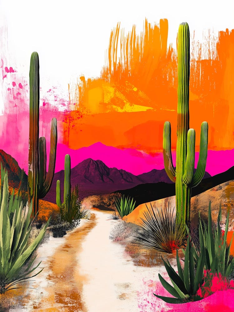 Mexikanische Wüstenkunst
