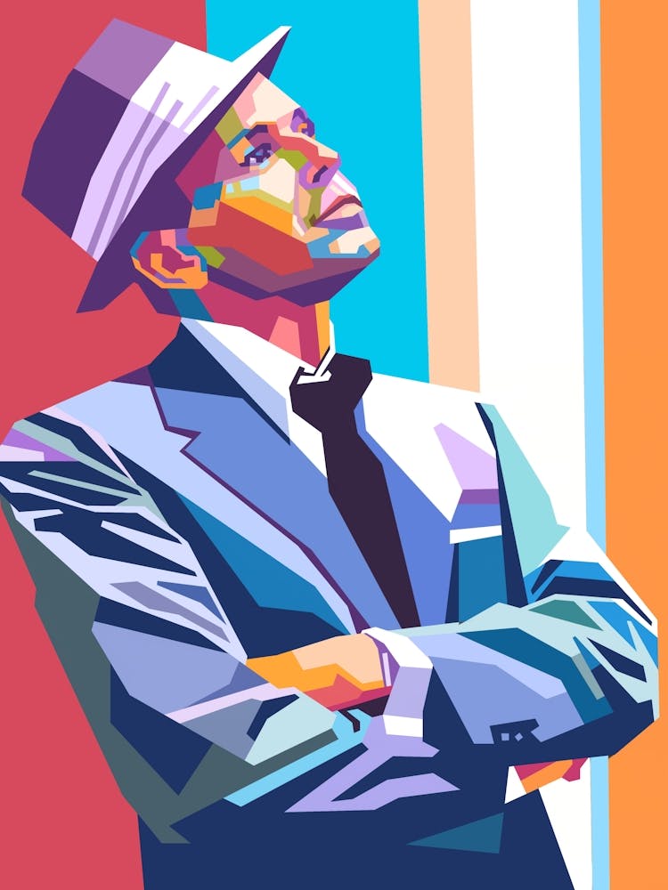 Frank Sinatra pop art