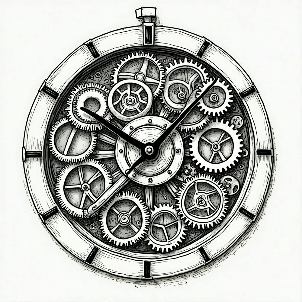 Steampunk Clock 3