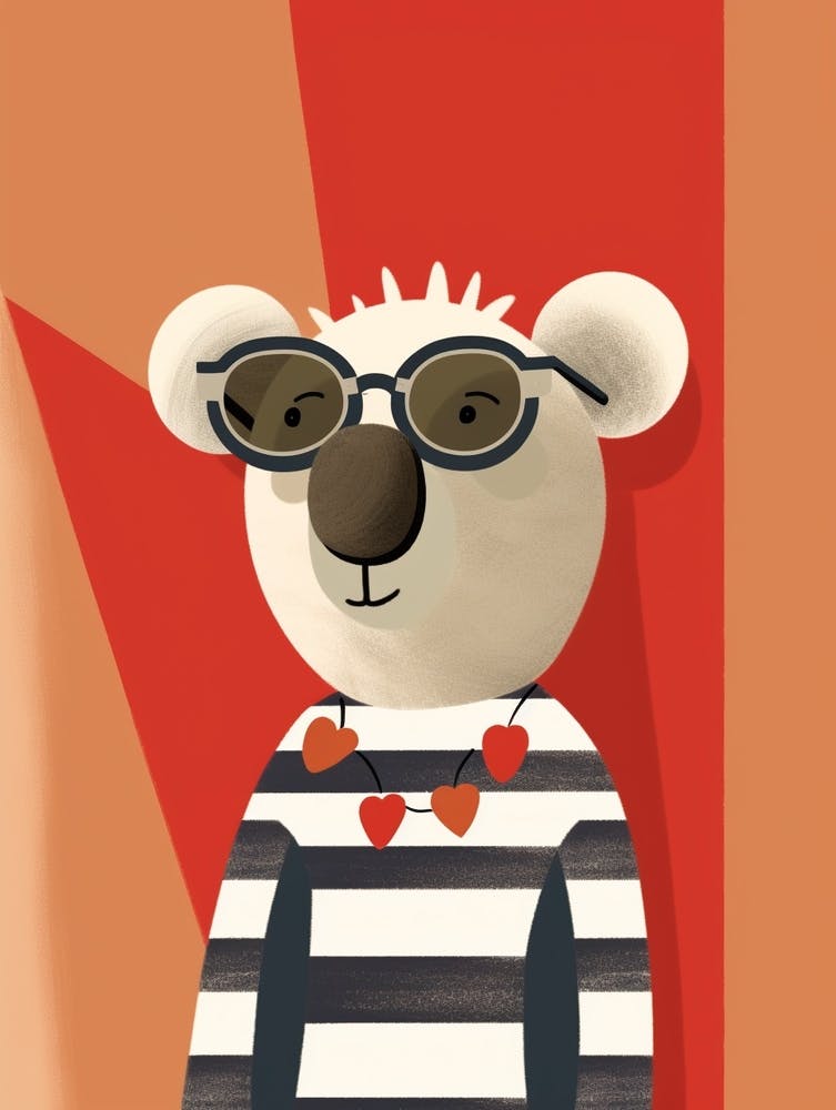 Kleiner Koala 1 Mit Sonnenbrille