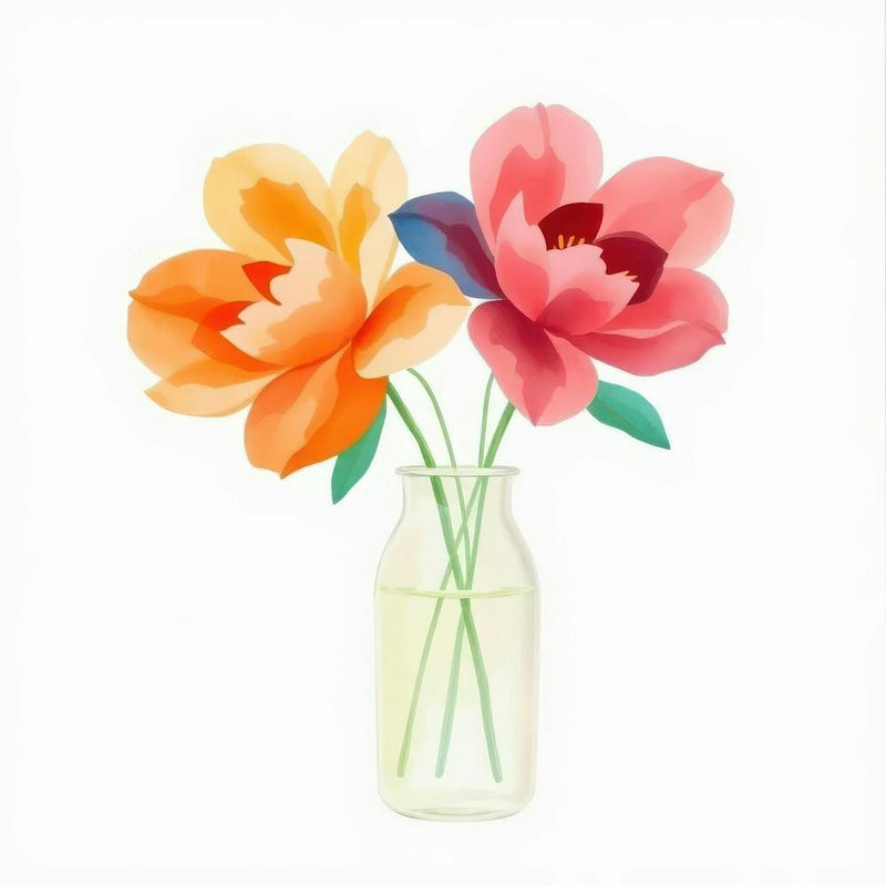 Pivoines dans un vase 4