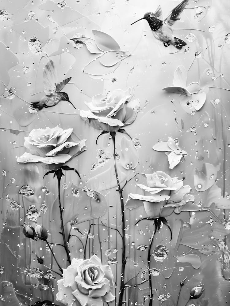 Schwarz-Weiße Rosen 3