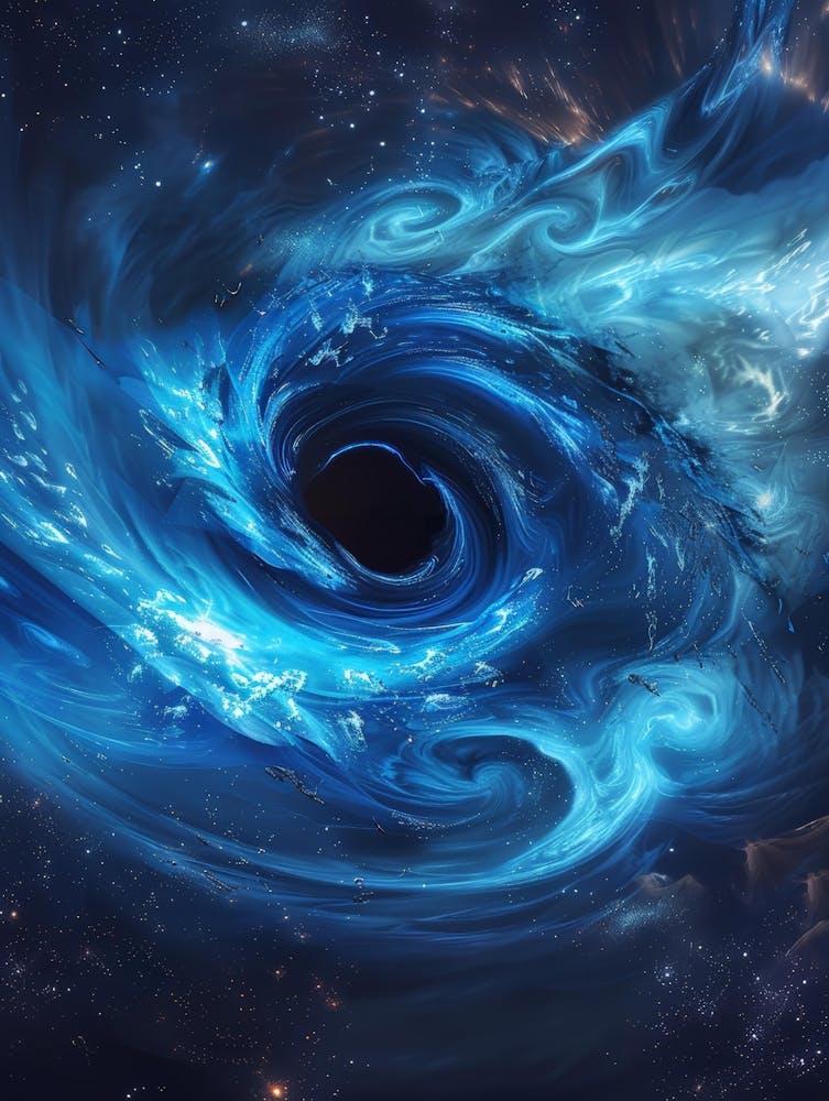 Black Hole In Space