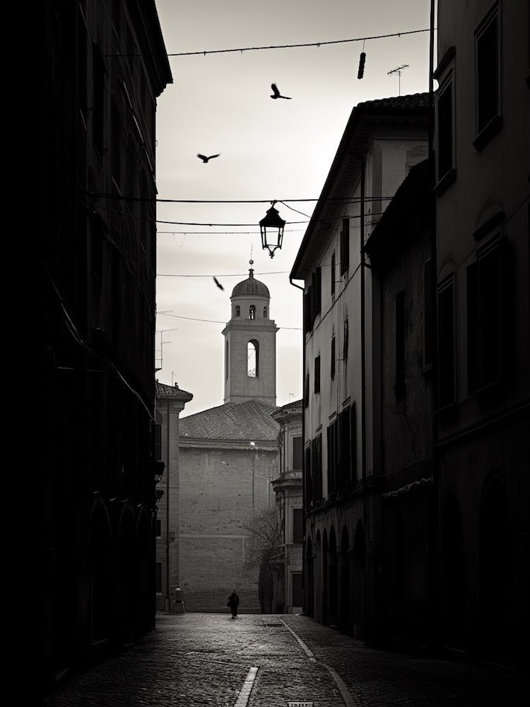 Parma, Italy,  Black And White Analogue Photography  3