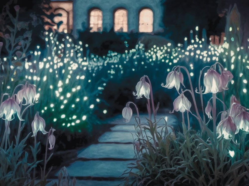 Garden At Night 1