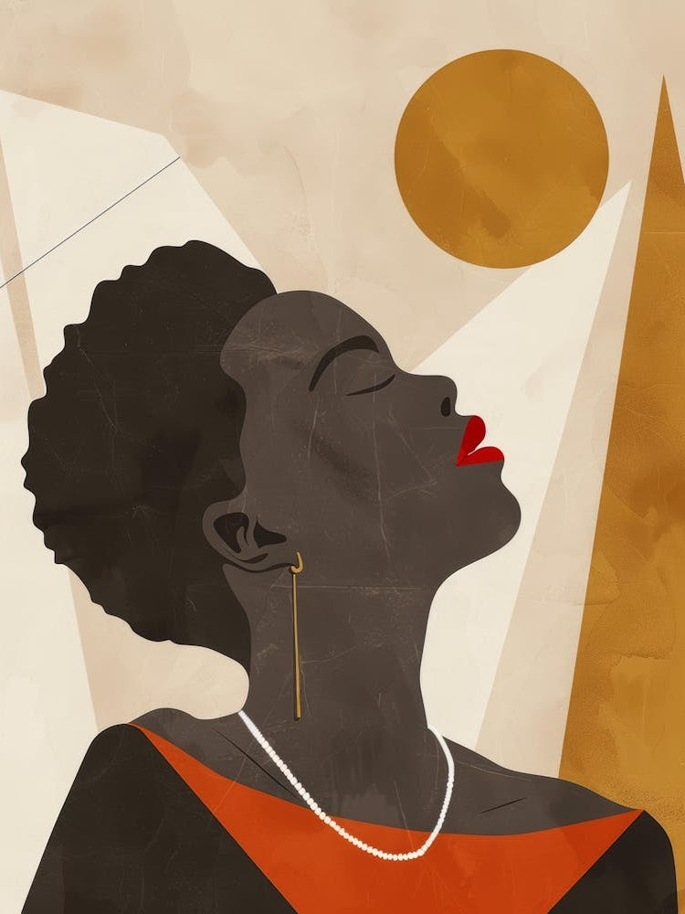 Afro-American Woman 72