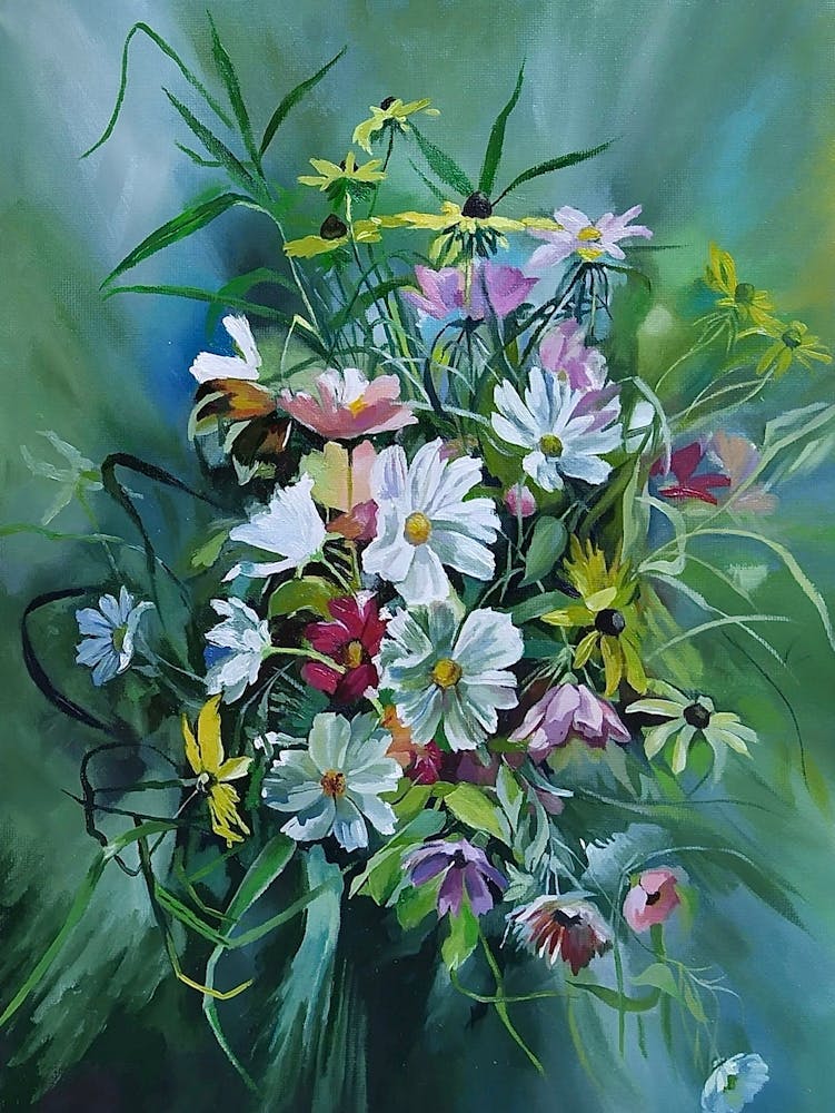 Bouquet of wild flowers
