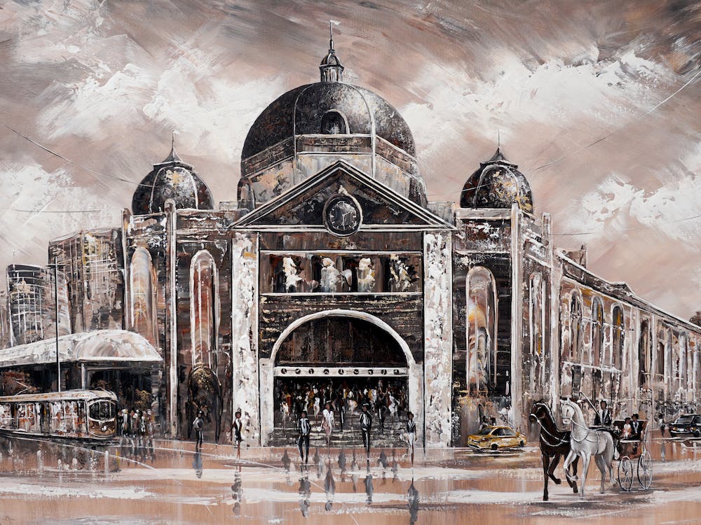 Melbourne Vibes, Flinders Station