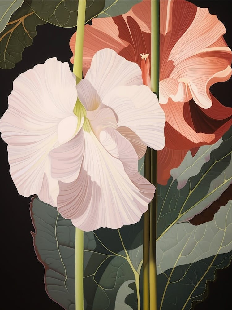 Flower Illustration Amaryllis 3