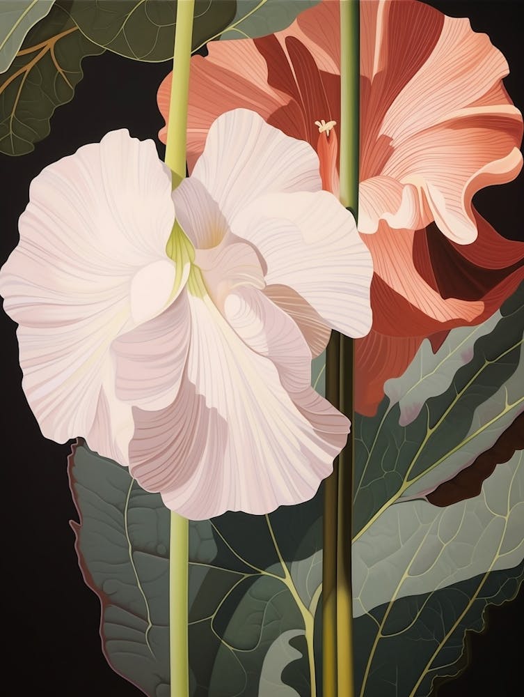 Flower Illustration Amaryllis 3