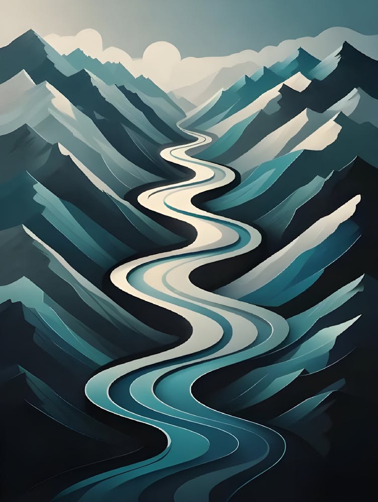 River In The Mountains 5